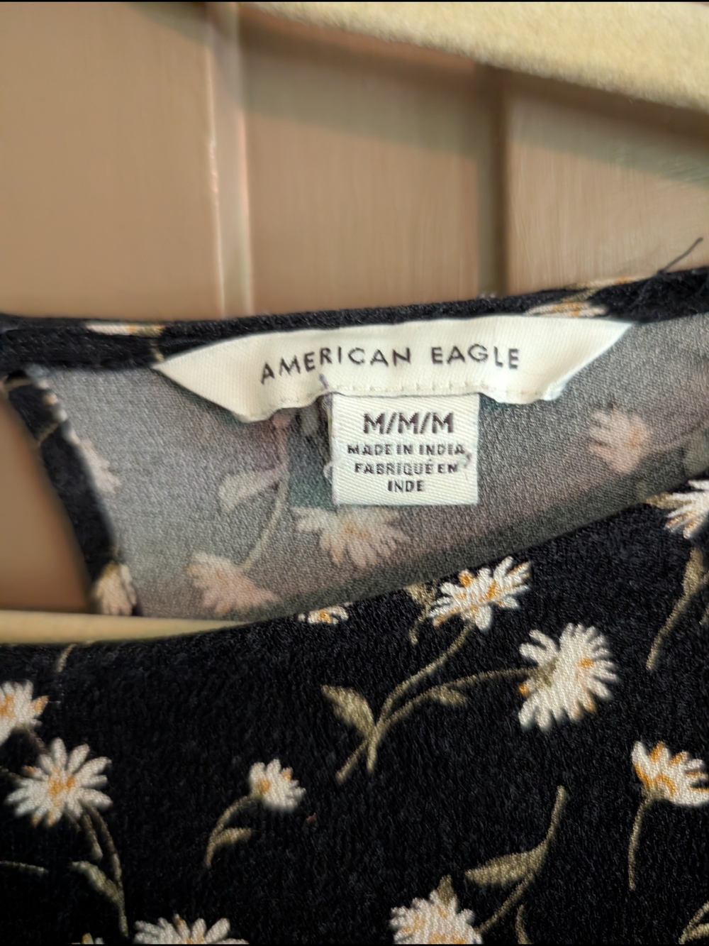 Lot Of 2 American Eagle Drop Waist Open Back Long Sleeve Top Blouse - Picture 5 of 10